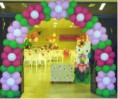 Decoración con globos
